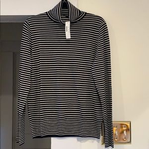 NWT J.Crew Striped Turtleneck